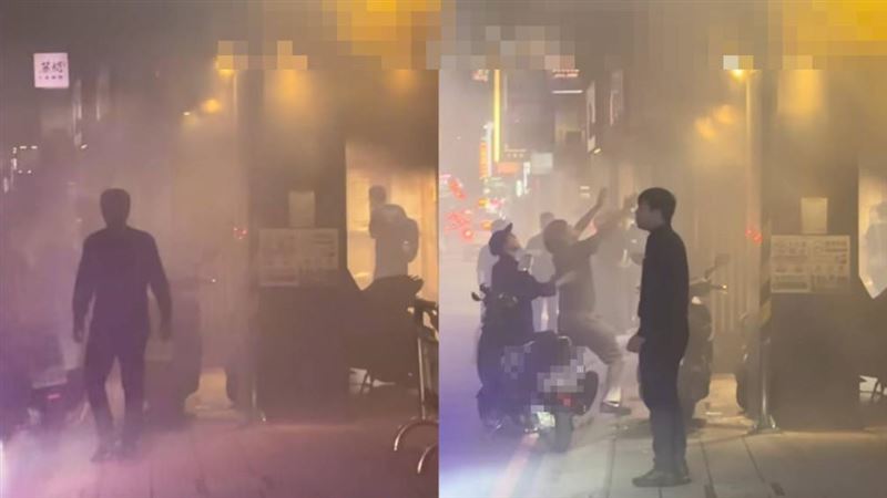 新北三重某連鎖燒肉店發生火警,有多名顧客因倉皇逃生,從2樓跳下受傷,包括員工及顧客,共造成9人受傷送醫。(圖/翻攝Threads)