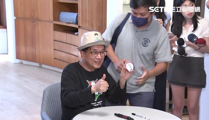 陳水扁簽名會台北站(圖/翻攝畫面)
