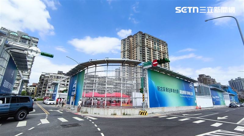 「秀朗橋北側重劃區」位於環河東路五段，對外銜接中永和成功路，屬2行政區交界，漢皇一共取得兩塊土地，今日動土的一期「漢皇洸境」為尖山腳段3地號約500坪，另一塊土地尖山腳段7、8、10地號約1,303坪。（圖／記者陳韋帆攝影）