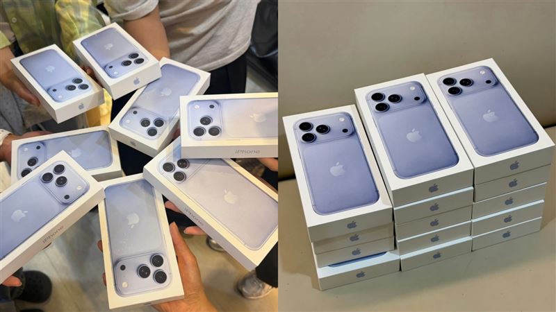 白鹿送出iPhone 18 Pro Max。(圖/翻攝自微博)