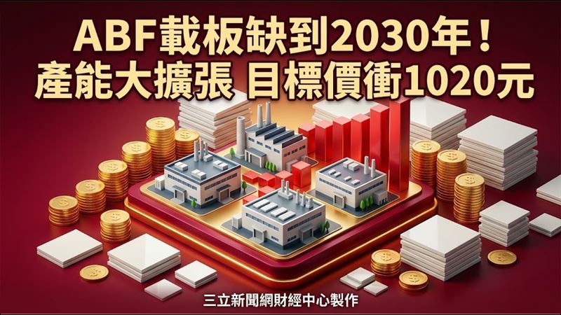 ABF載板大廠砸重金擴產　目標價奔1020元
