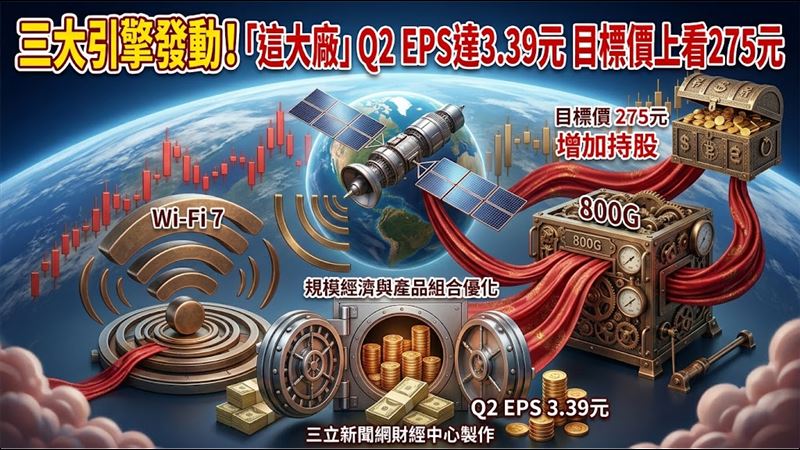 這大廠三大引擎發動　目標價上看275元