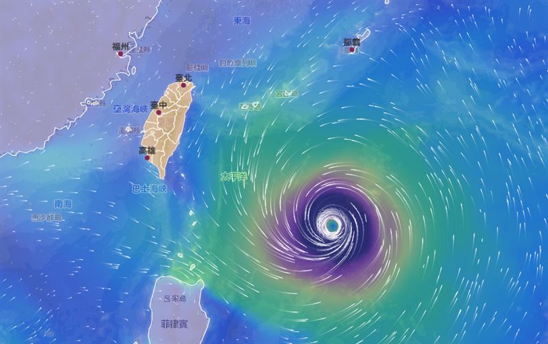 舒力基颱風生成後,可能在下週影響台灣。(圖/氣象署)
