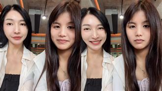 愛女露面五官遭嫌複製阿翔　Grace發聲了