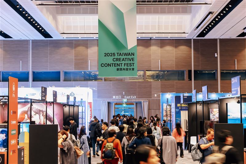 TCCF MARKET 市場展匯聚多國能量,星光特映會鎖定海外買家,助攻臺灣內容國際銷售。(圖/文策院提供)