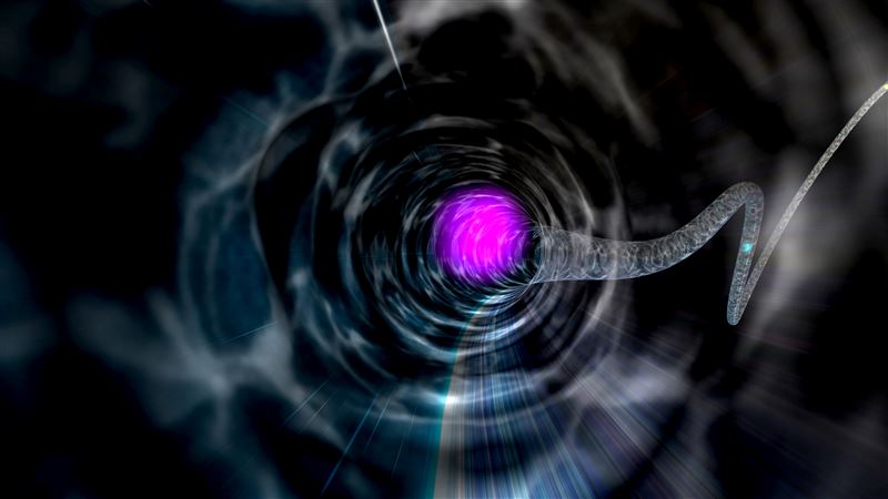 美國公開的新一波UFO/UAP文件中,提及政府曾研究過蟲洞。(示意圖/翻攝自pixabay)