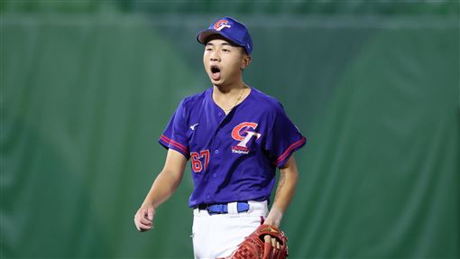 愛知-名古屋亞運棒球項目，台灣隊先發投手林佾葳。（圖／中華奧會提供） 