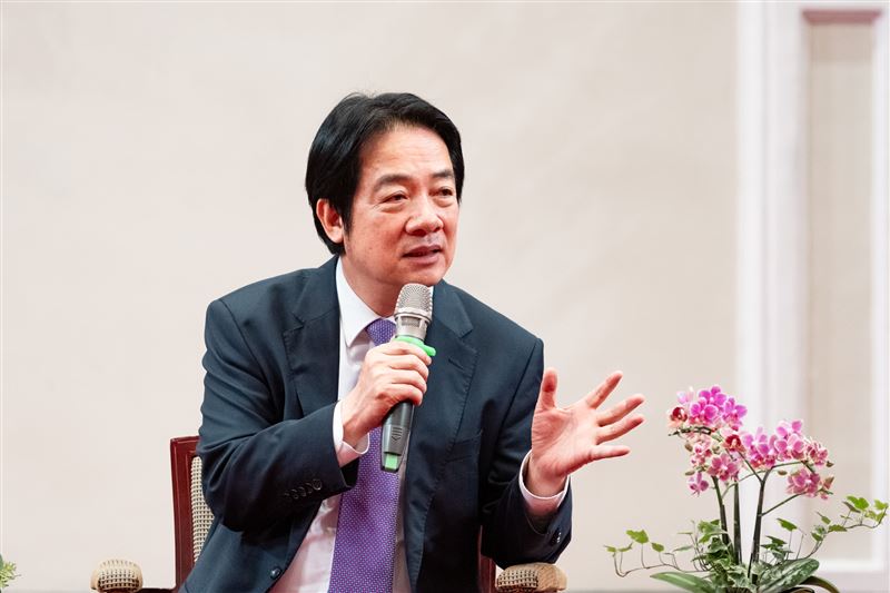 賴清德總統今（21）日接見「世界災害管理聯盟」（WADM）各代表團團長。（圖／總統府提供）