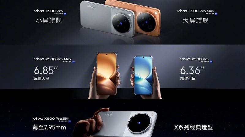 vivo X500系列來了　台灣這時發表