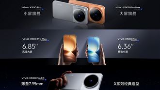 vivo X500系列來了　台灣這時發表