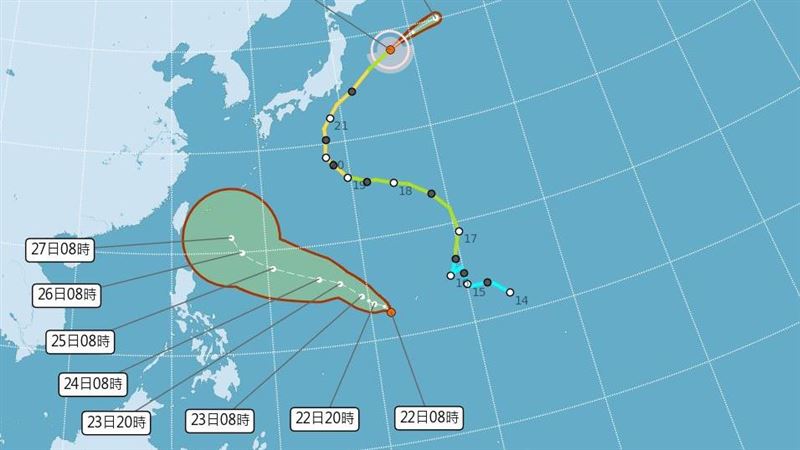 熱帶低壓生成！最快明增為「舒力基」颱風