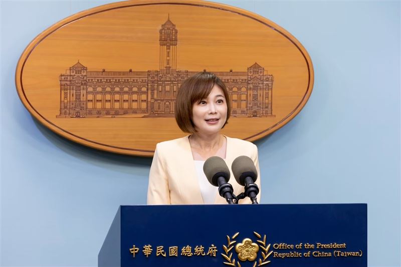 總統府發言人郭雅慧(圖/總統府提供)