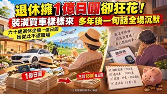 退休砸1億揮霍過奢華生活　她後悔了嗎