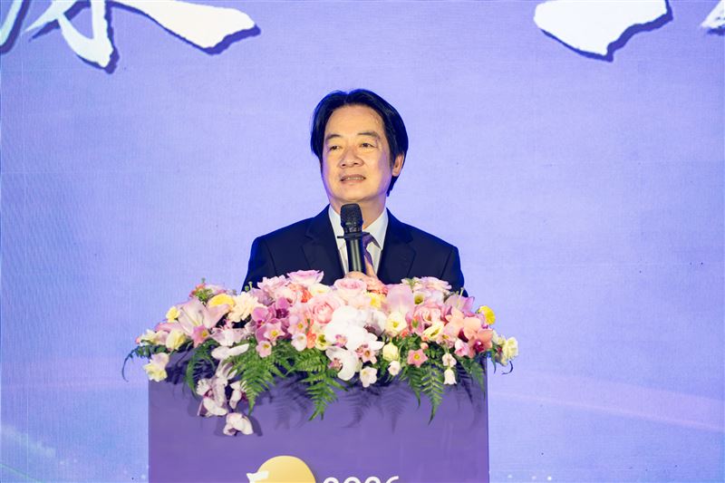 總統賴清德出席「115年師鐸獎、教育奉獻獎及資深優良教師表揚大會」(圖/總統府提供)