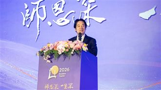 表揚師鐸獎　賴清德：AI永遠無法取代老師