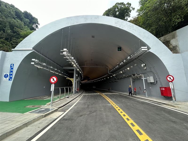 生技隧道南洞口現況(臨生技園區端)。(圖/翻攝自北市府官網)