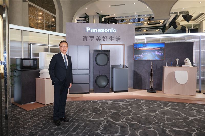 Panasonic秋季新品發表會以「質享 美好生活」為主軸，透過各項智慧質感家電，打造當代全新生活提案。圖為台灣松下銷售公司總經理張天來。（圖／業者提供）
