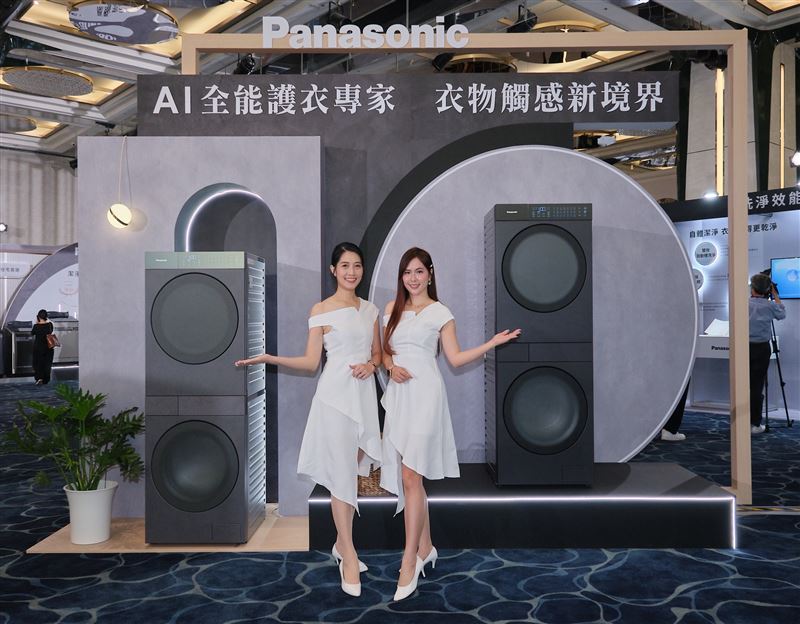 全新Panasonic AI智慧雙控洗烘衣機，以最呵護衣物的Heat Pump 熱泵除濕式烘乾科技，帶來衣物觸感新境界。（圖／業者提供）