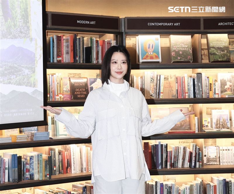 張景嵐親自回應婚事進度,坦言自己真的太忙,目前心思都放在工作上。(圖/記者田俊彥攝影)