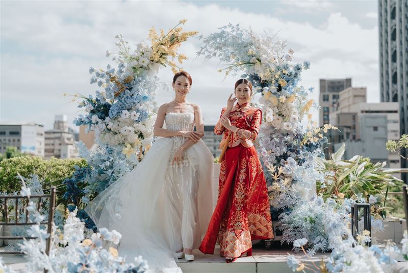 「晶之宴」依預訂桌數,加贈Lady M婚宴甜品、Pierre Hermé探房禮,以及3萬至5萬元購物禮金(圖/晶華提供)