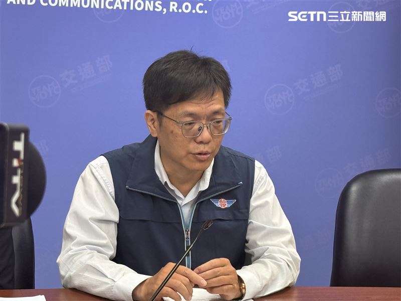 公路局梁郭國組長。(圖/記者李育道攝影)