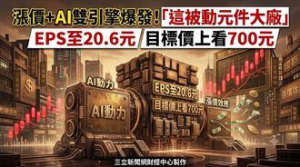 漲價+AI雙引擎力挺　這大廠目標價至700元