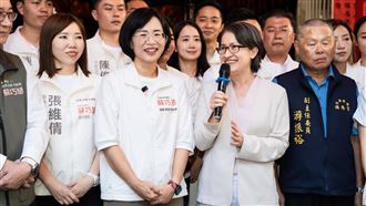 也是新北市民　蕭美琴曝對蘇巧慧情有獨鍾