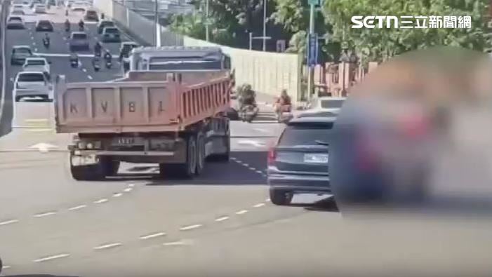 獨／砂石車輾斃女騎士　父：她已經靠邊