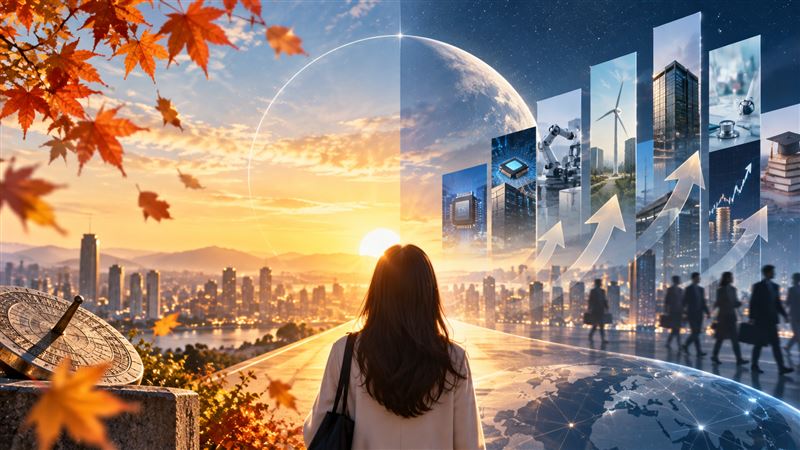 邱彥龍表示。未來半年是「重新分配」的關鍵。(示意圖/AI生成)