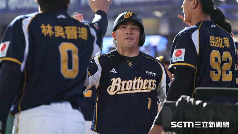 中信兄弟外野手曾頌恩。(圖/記者劉彥池攝影)
