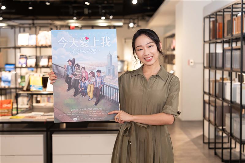 杜蕾出席大愛最新戲劇宣傳活動時，自曝叛逆期和媽媽爭吵的過往。（圖／大愛提供）