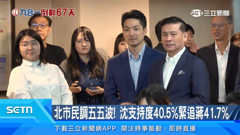 蔣萬安民調小幅領先