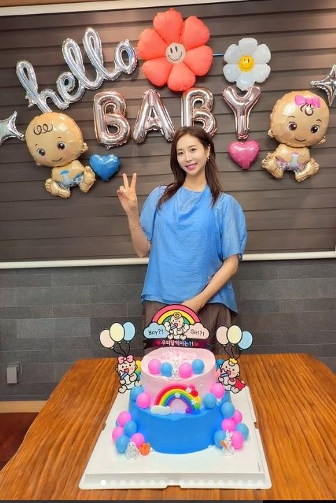 南韓女星韓多感宣布生子。(圖/翻攝自IG)