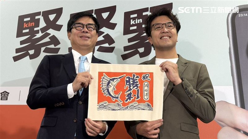 洋流外溢?沈蔣民調差1.2%!陳其邁這樣看
