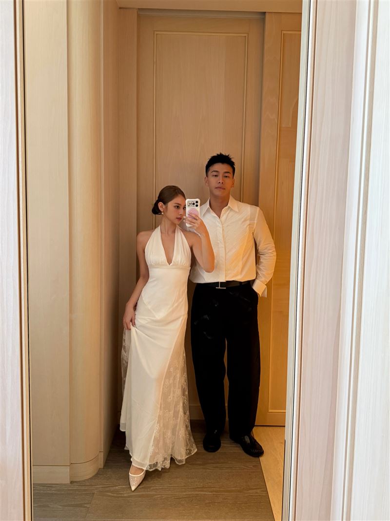 王加瑄宣布登記結婚。（圖／翻攝自王加瑄IG）