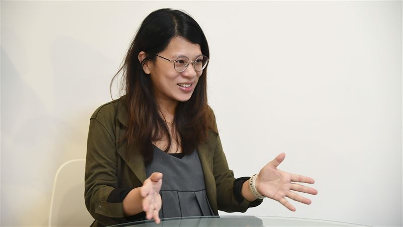 廣播人林品貝(柚子)再次入圍廣播金鐘獎。(圖/三立提供)