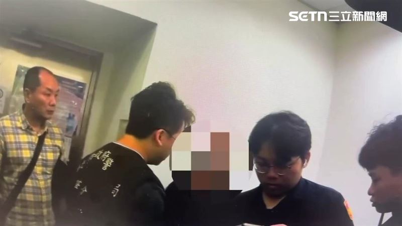 北市黃婦搭捷運遭蔡男毆打成傷。(圖/翻攝畫面)