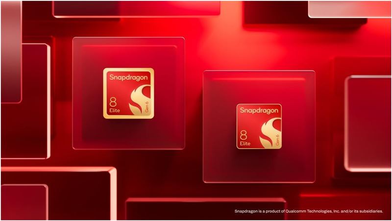高通推出Snapdragon 8 Elite Extreme Gen 6與Snapdragon 8 Elite Gen 6。(圖/高通提供)