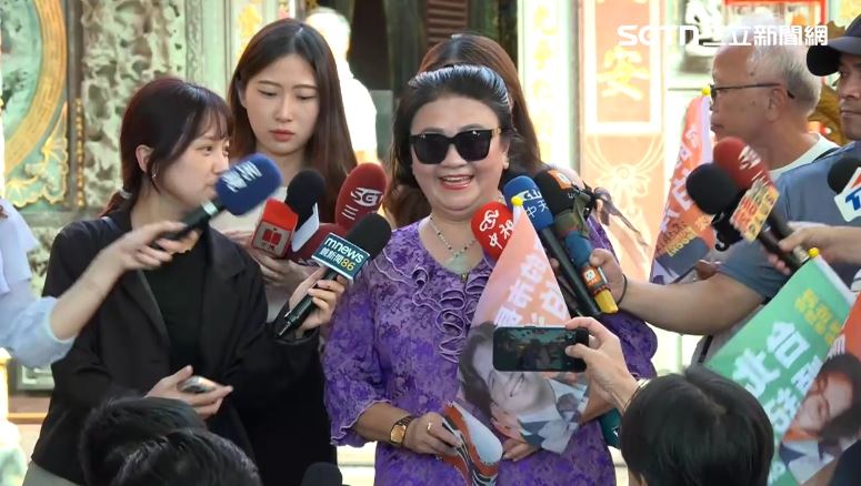 沈伯洋阿嬤受訪。（圖／翻攝畫面）