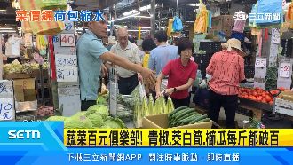 中秋荷包大失血！青椒、櫛瓜等每斤都破百
