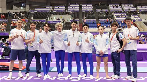 唐嘉鴻、李智凱領軍　台灣體操男團摘銅牌