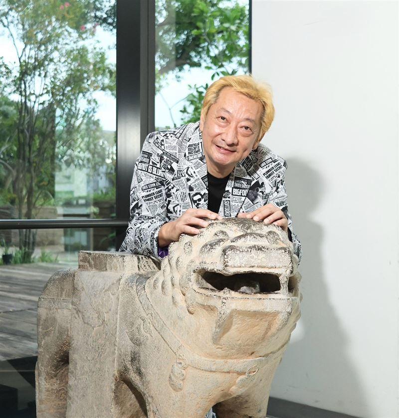 九孔說維持婚姻秘訣就是陪伴。(圖/記者田俊彥攝影)