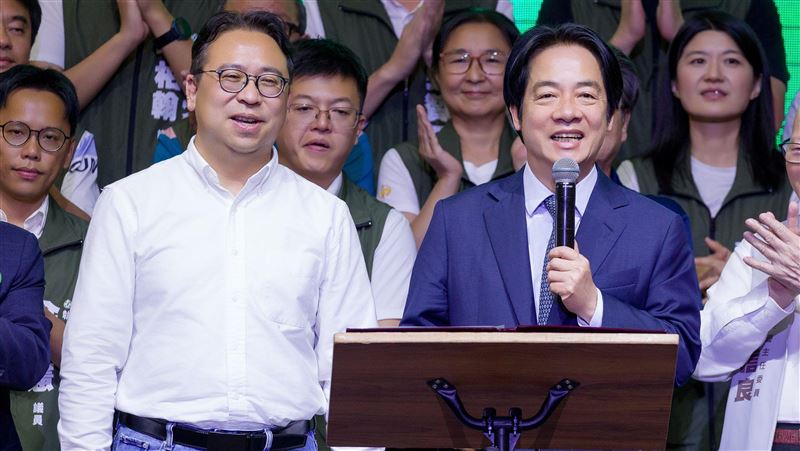 助陣黃世杰　賴清德：張善政當市長可惜了