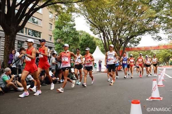 男女半程馬拉松競走於愛知縣與名古屋市周邊賽道舉行。（圖／AINAGOC）