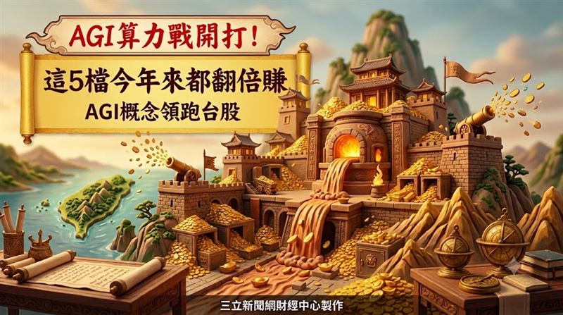 以近5年美台主要指數觀察,發現9月是跌幅較大的月份、10月收跌,11月後至隔年1月,剛好呈漲多於跌的現象,表示9月是台股第四季旺季行情前的相對低檔,也是趁這波AI,推動企業盈利成長、營收和利潤率成長階段,在估值仍未充分反映下的最佳布局時點。(圖/三立新聞網財經中心蕭榕AI製圖)