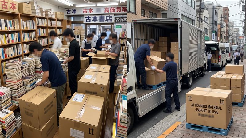 買家收購「50噸二手書」背後原因令人發毛