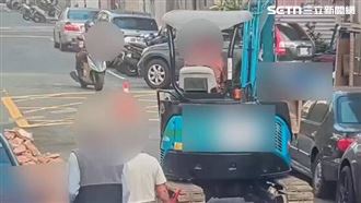 怪手砸轎車謊報車禍　司機拖13天報案詐保