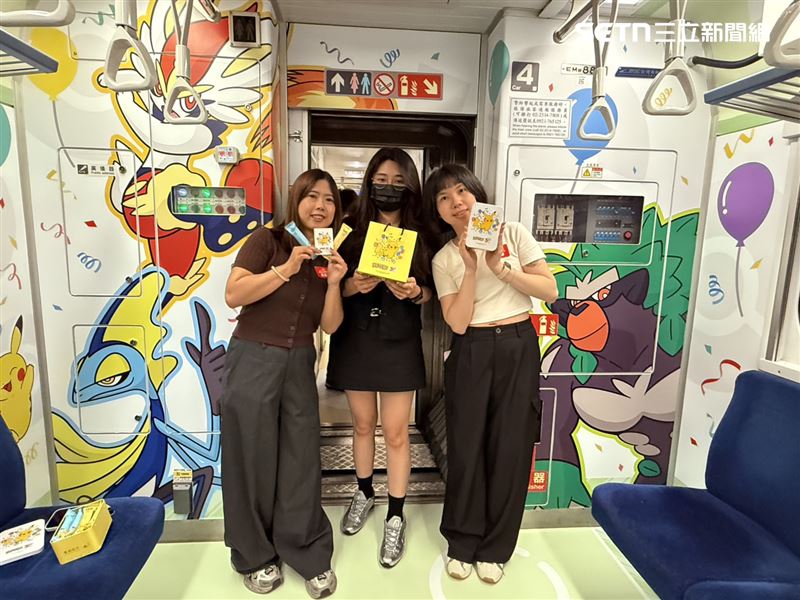 寶可夢主題列車5700張專列車票已剩不到500張。(圖/記者李育道攝影)