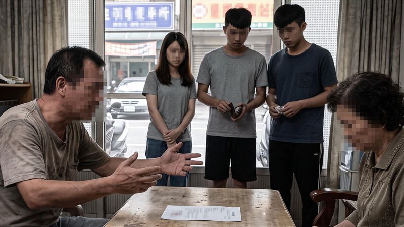 一掌巴把長子打到流鼻血…劣父老了沒人養