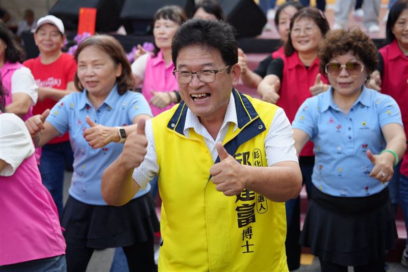 彰化縣長參選人邱建富(圖/翻攝自邱建富臉書)